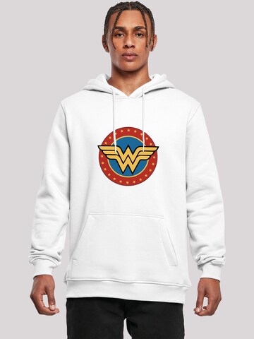 Felpa 'DC Comics Wonder Woman' di F4NT4STIC in bianco: frontale