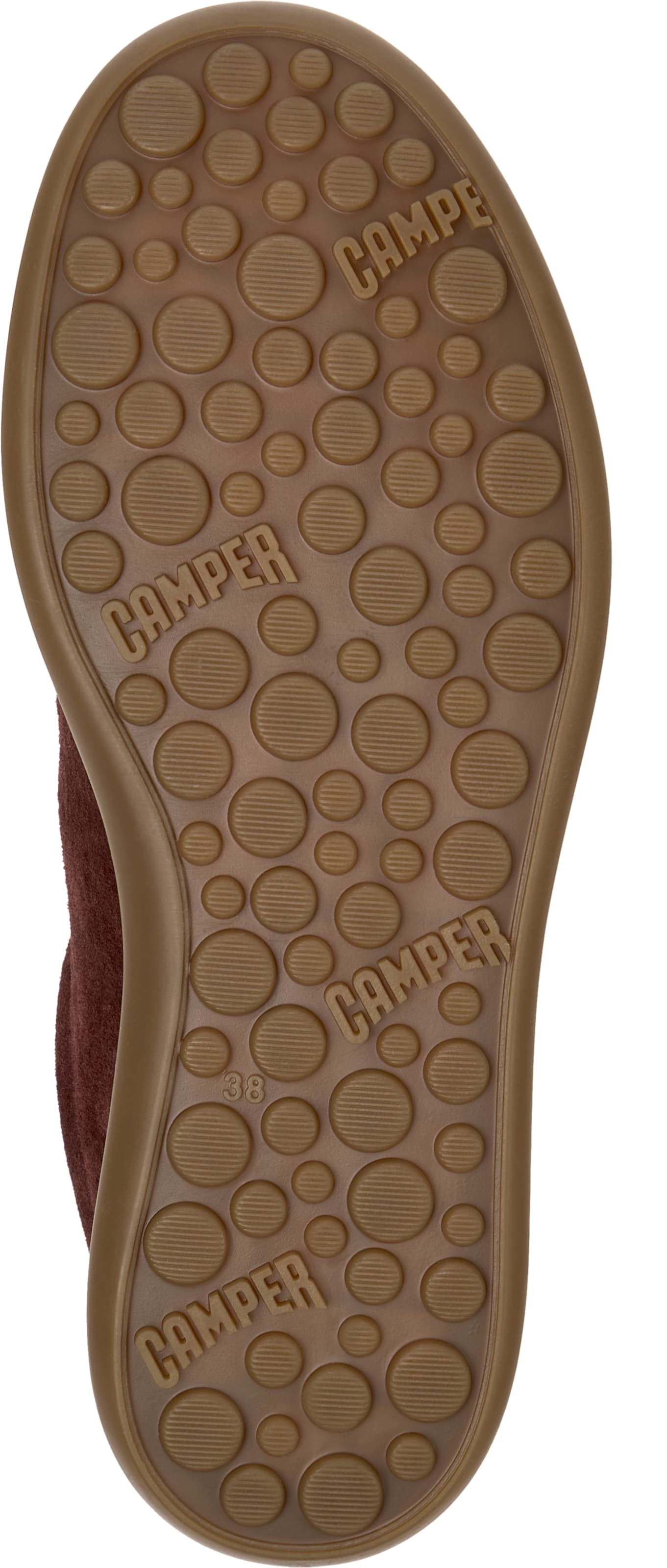 CAMPER - Sapatilhas baixas ' Pelotas Soller ' em vermelho