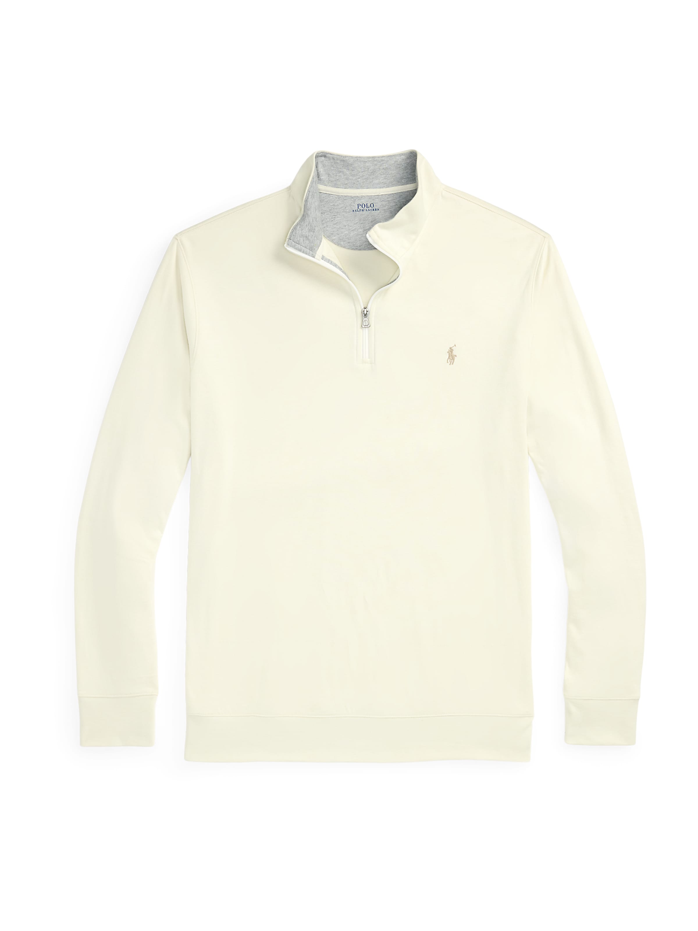 Felpa di Polo Ralph Lauren Big & Tall in beige: frontale