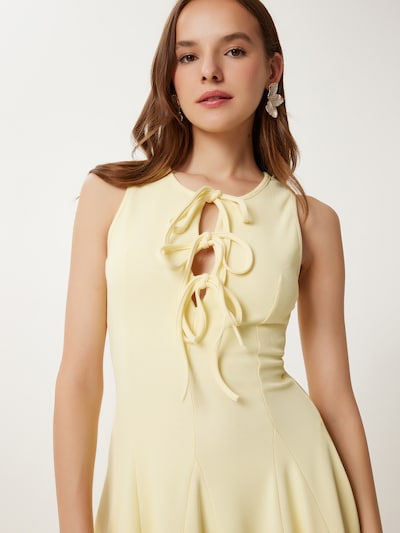 Happiness İstanbul Šaty - pastelovo žltá, Produkt