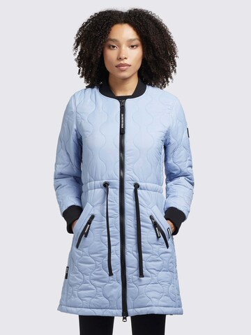 Manteau mi-saison 'Isett' khujo en bleu : devant