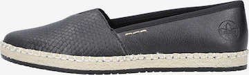 Slipper di Rieker in nero