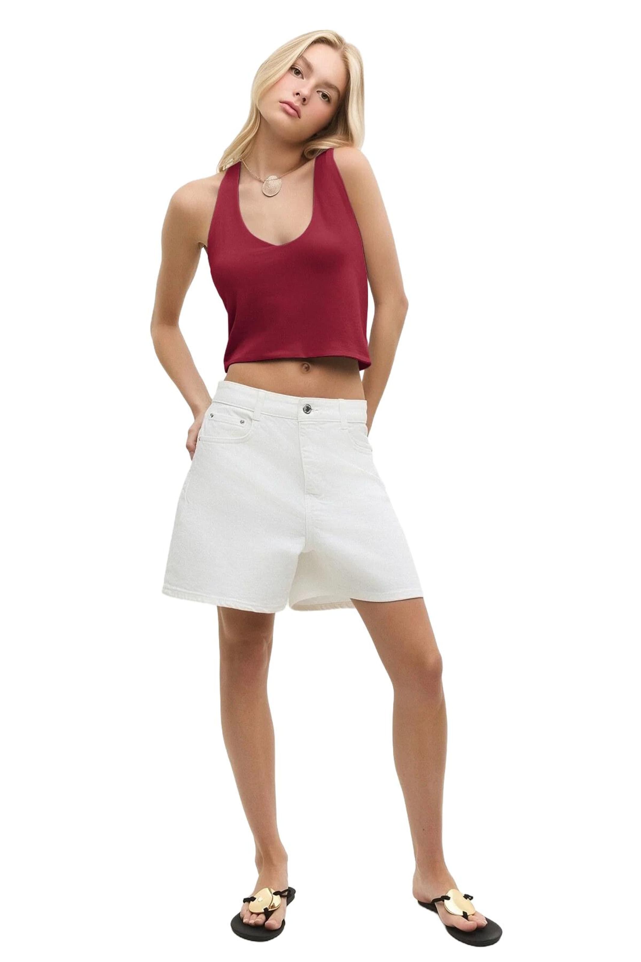 No Matter What Top in Red