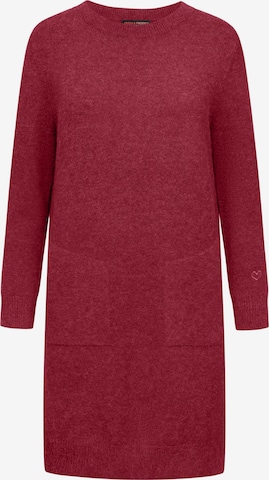 Frieda & Freddies NY Kleid in Rot: Vorderseite
