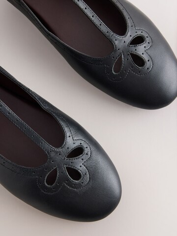 juoda Next Balerinos su dirželiais 'Forever Comfort'