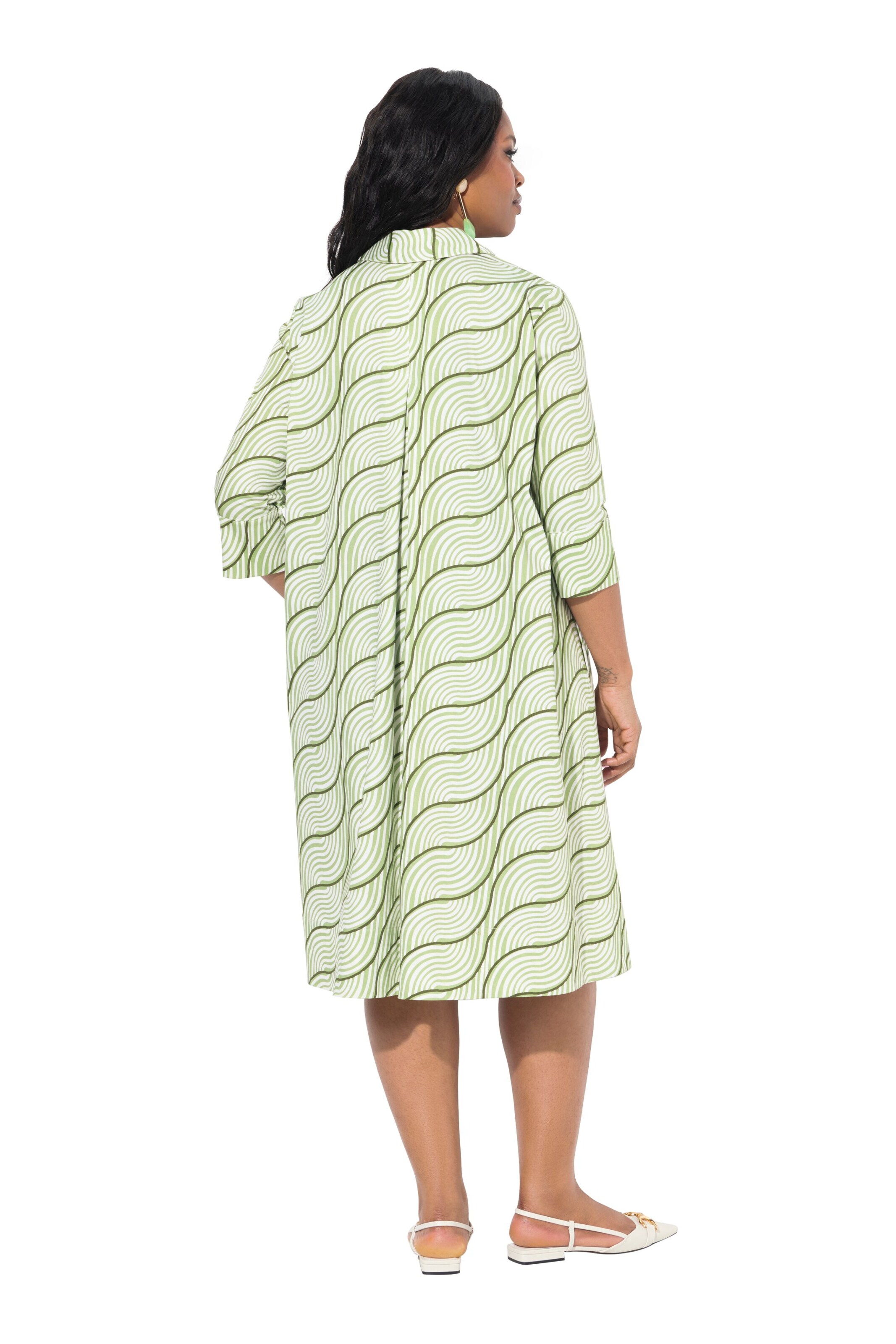 Ulla Popken Kleid in Grün