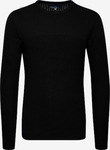 BLEND Sweater 'Tafari' in Black: front