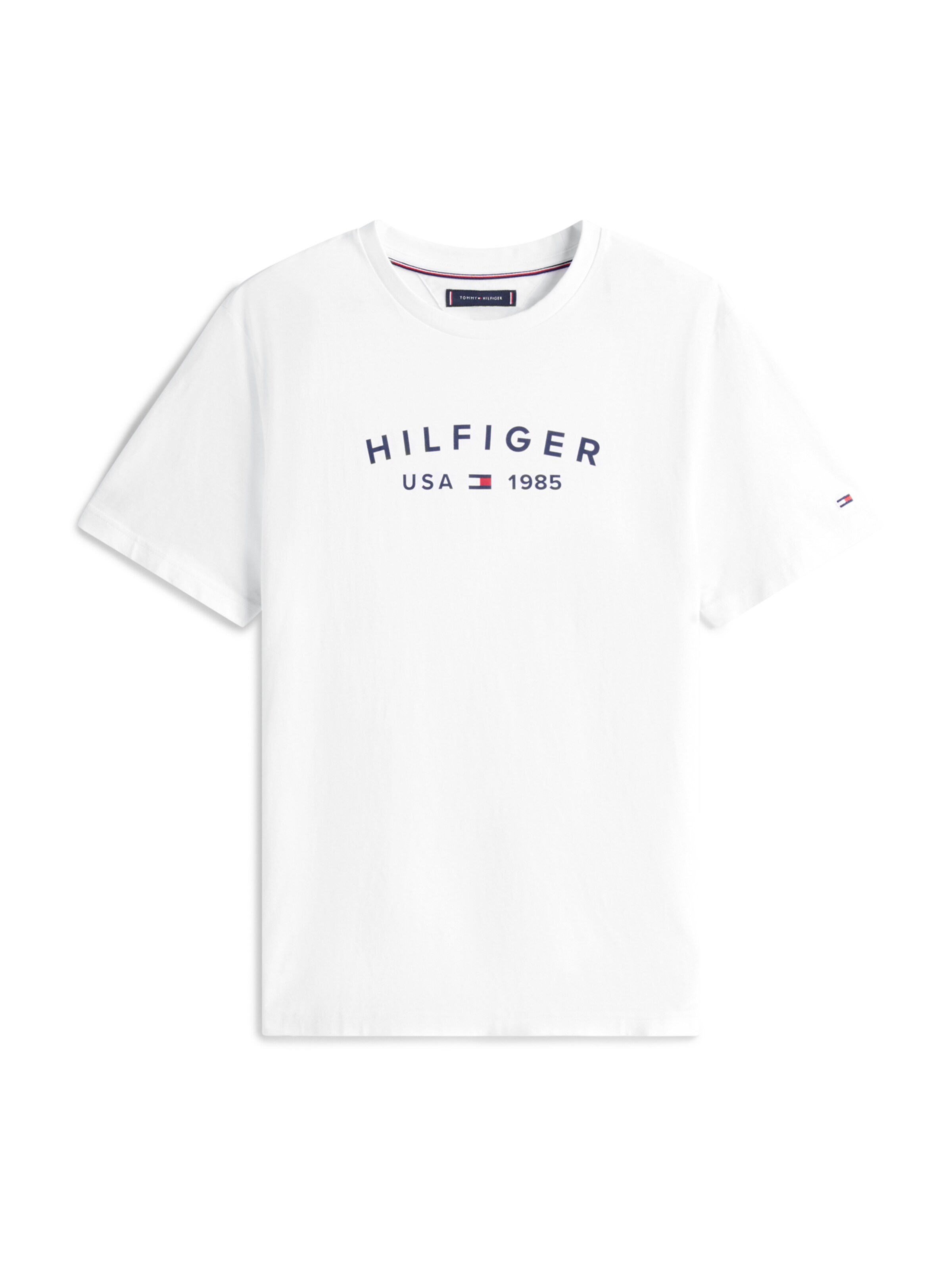 TOMMY HILFIGER Футболка 'FATHERS DAY' в Белый: спереди