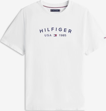TOMMY HILFIGER Футболка 'FATHERS DAY' в Белый: спереди