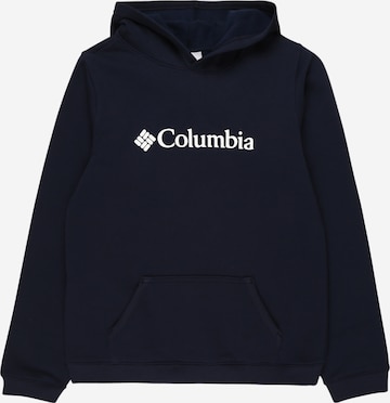 COLUMBIA Sport sweatshirt i blå: framsida
