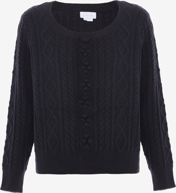 Pull-over BLONDA en noir : devant