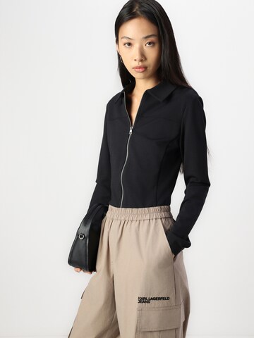 KARL LAGERFELD JEANS Loosefit Παντελόνι cargo σε μπεζ