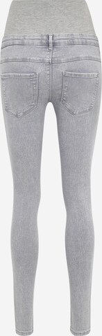 Only Maternity Skinny Jeans 'Rain' in Grau