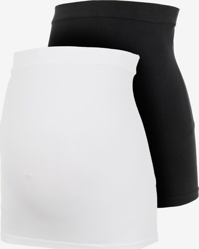 MAMALICIOUS Gaine en noir / blanc, Vue avec produit