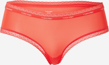 Calvin Klein Underwear - Braga 'Bottoms Up' en naranja: frente