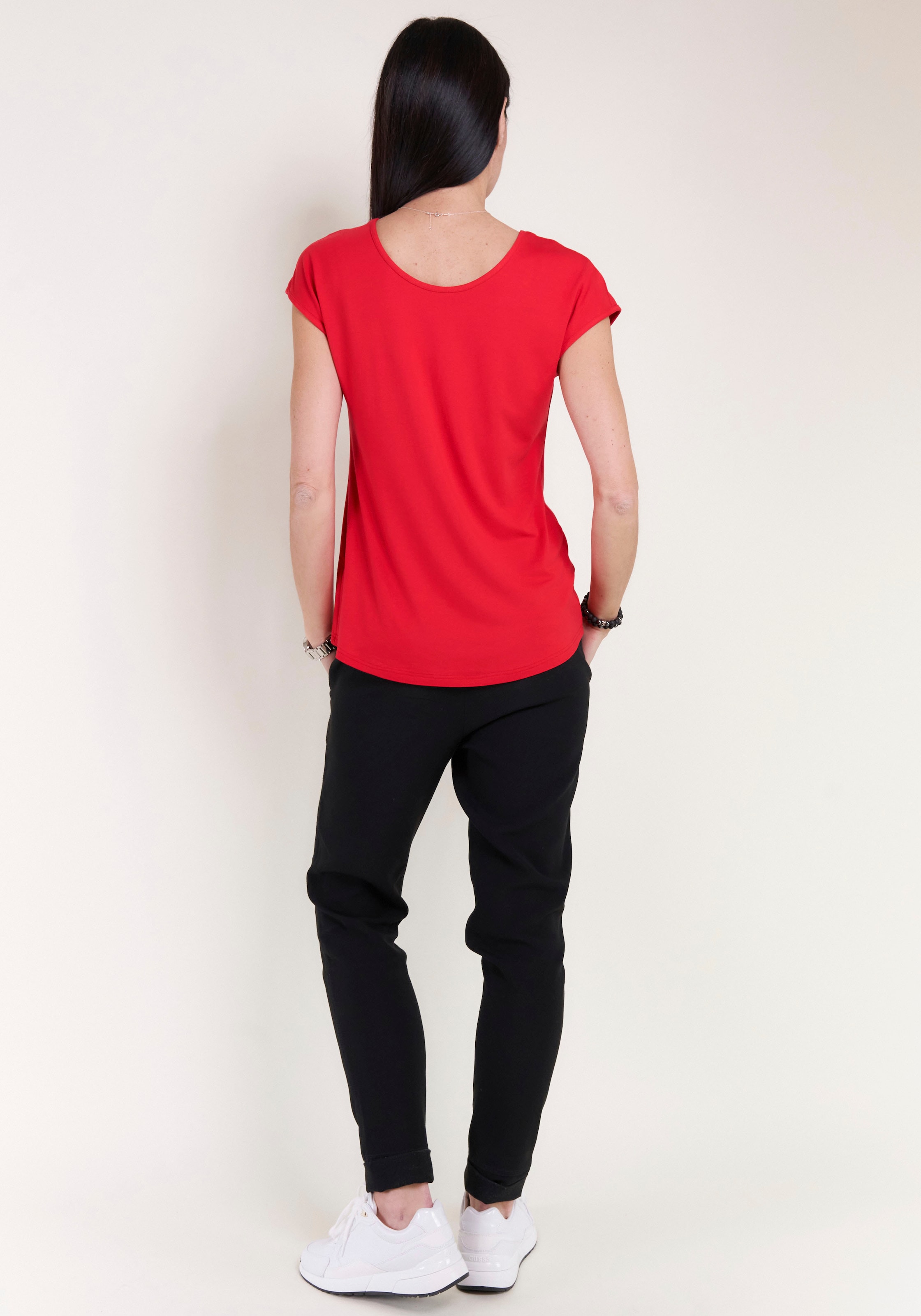 Red ABOUT Shirt in YOU Seidel Moden |