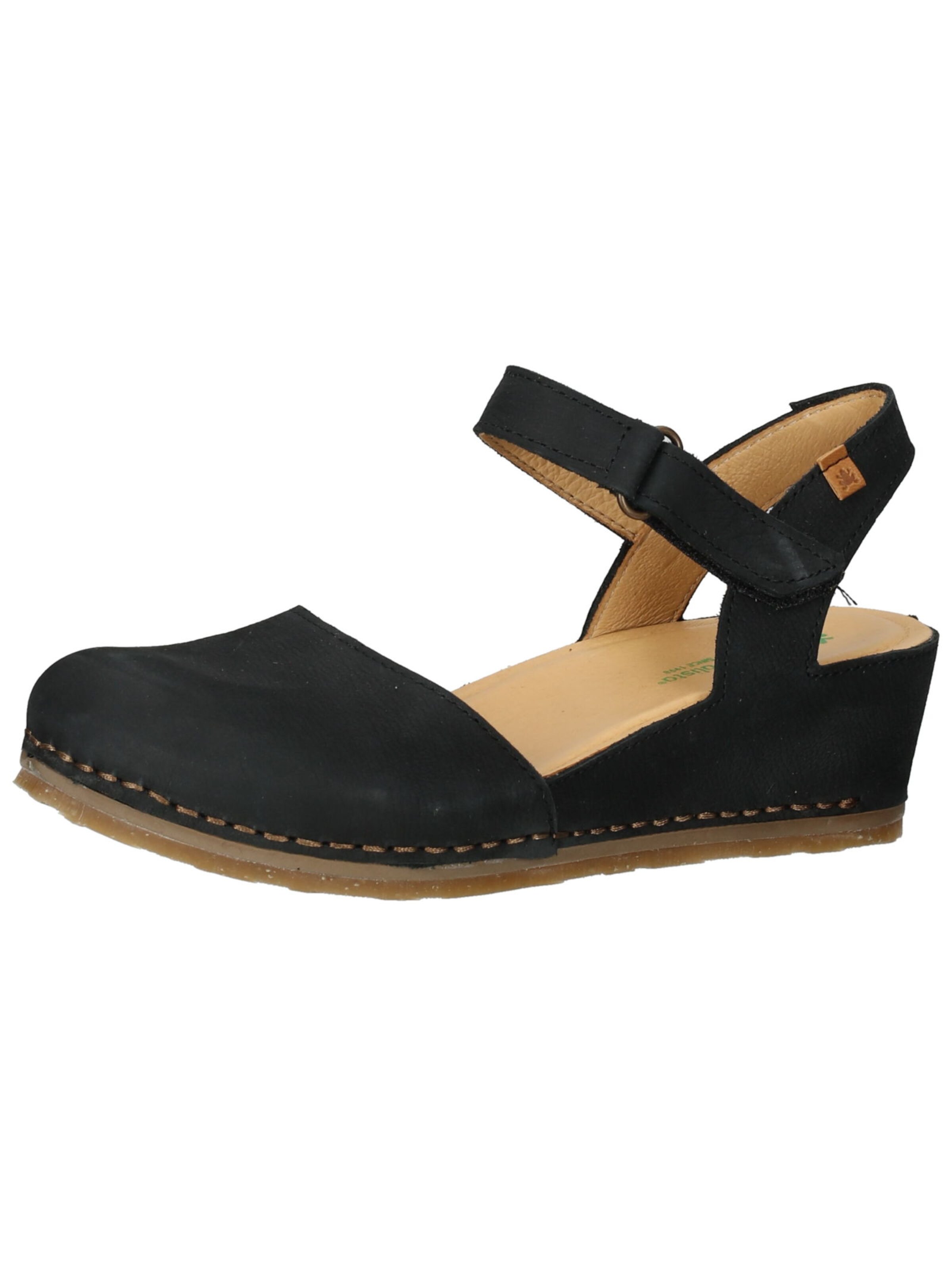 EL NATURALISTA Sandaal 'Picual' in Zwart: voorkant