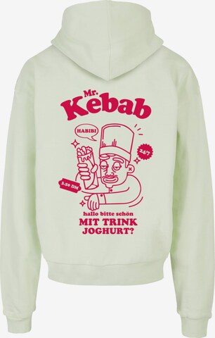 Sweat-shirt 'KEBAB' Merchcode en vert