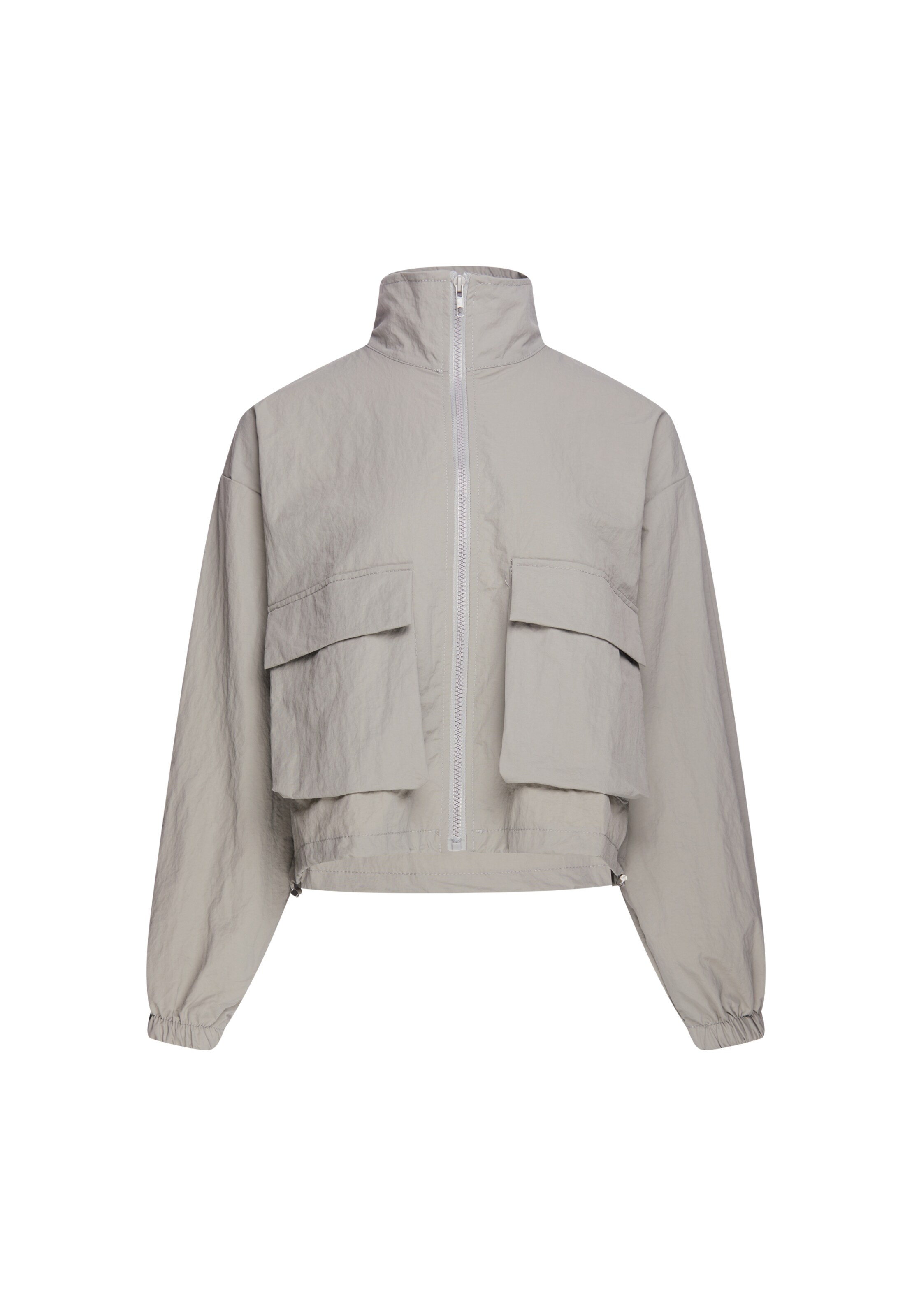 myMo ATHLSR Between-Season Jacket in Grey: front