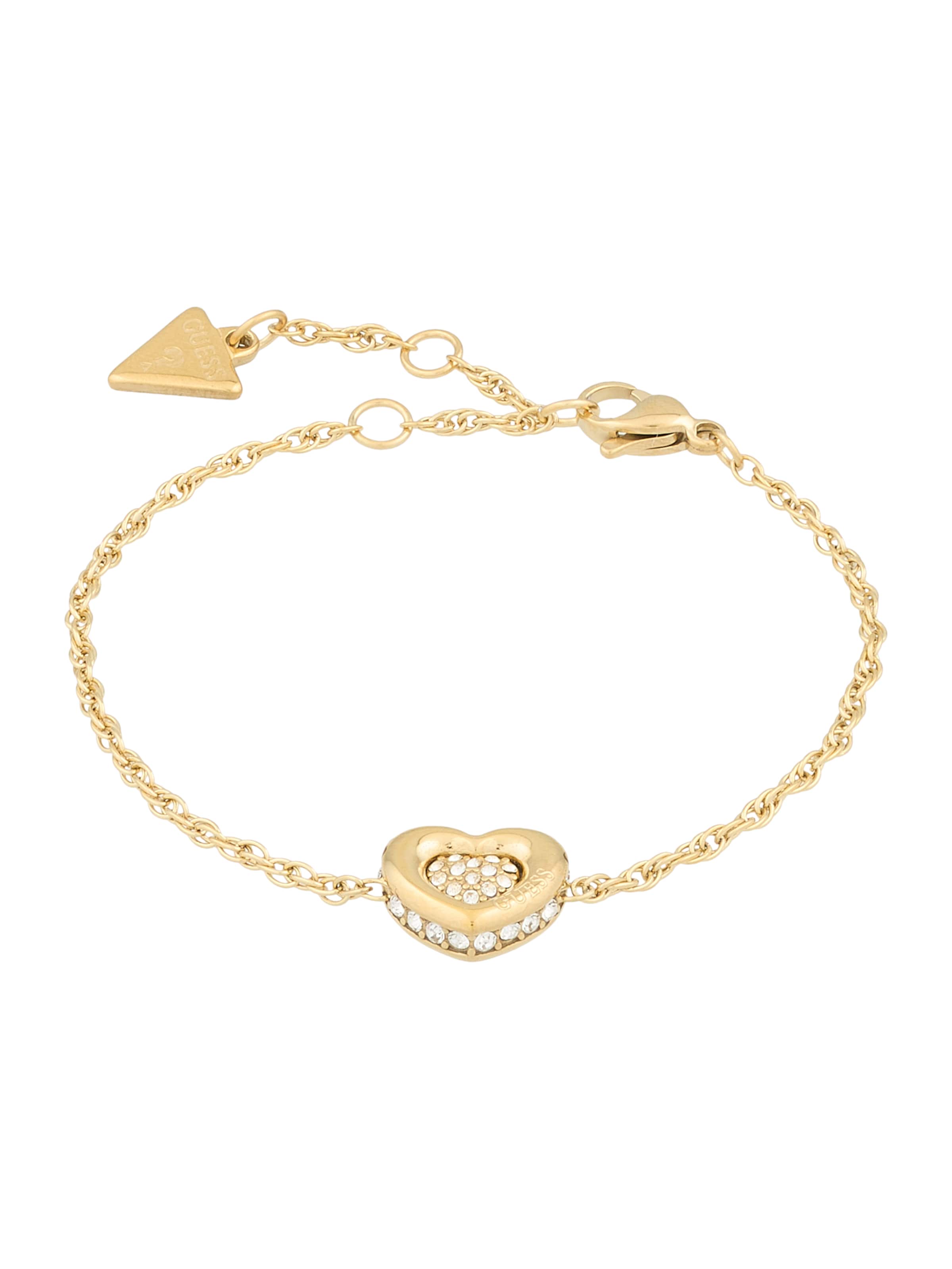GUESS Bracelet 'L.O.V.E.' in Gold: front