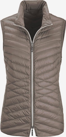 Goldner Weste in Grau: Vorderseite