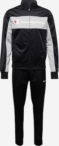 Champion Authentic Athletic Apparel Trainingsanzug in Schwarz: predná strana