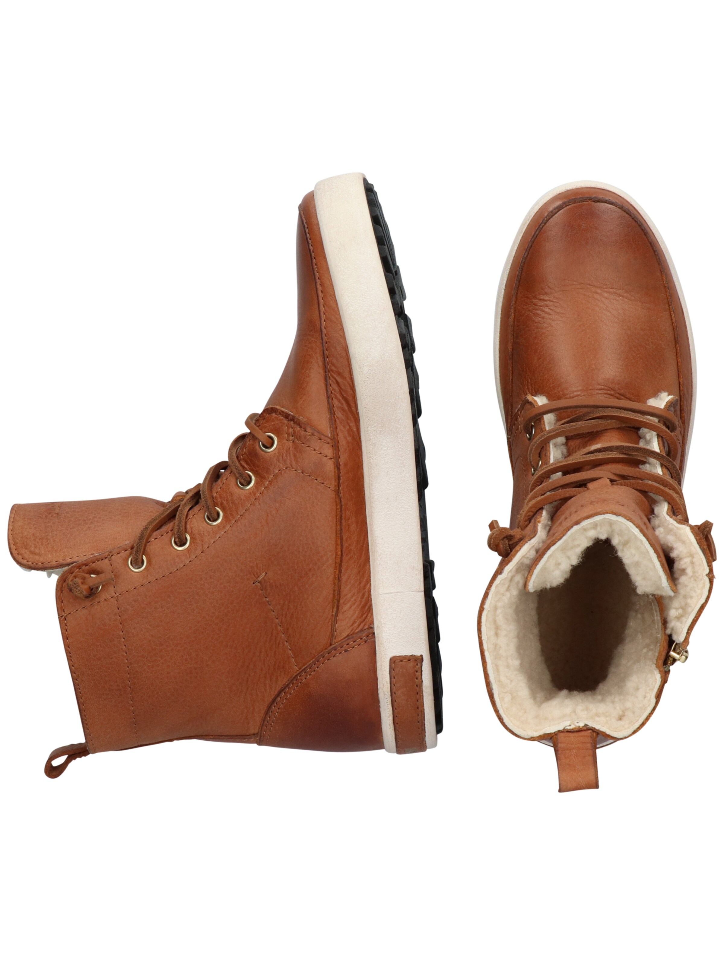 BLACKSTONE High-Top Sneakers in Brown