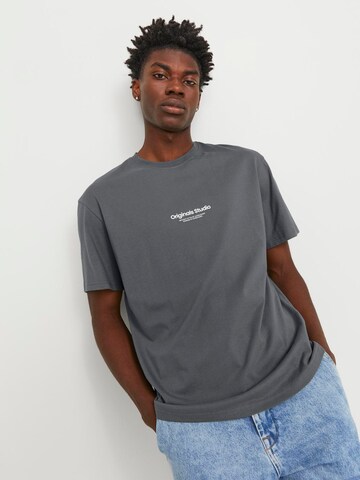 JACK & JONES Shirt 'JORVesterbro' in Grijs