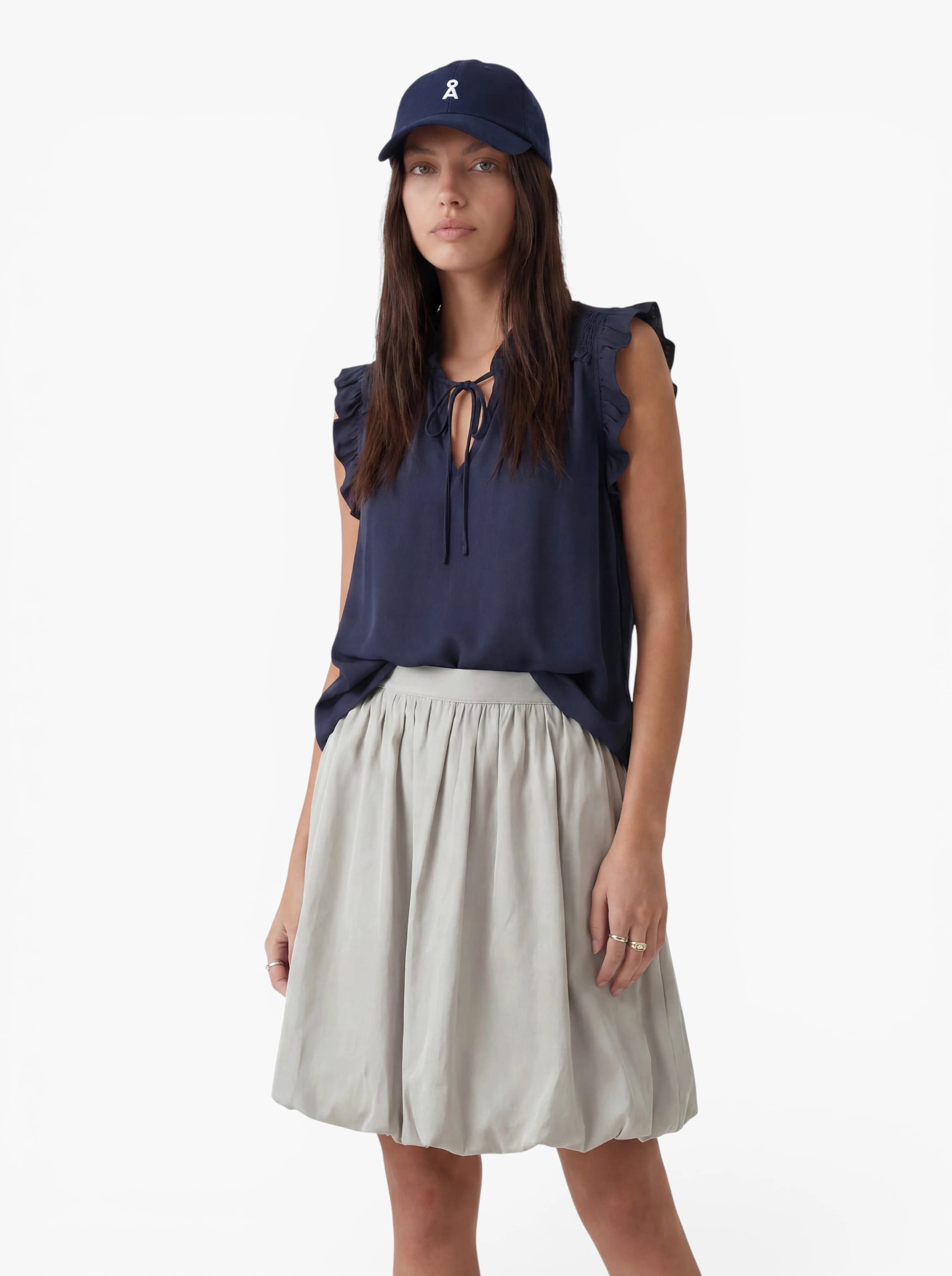 VERO MODA Blouse 'VMALBA' in Blue