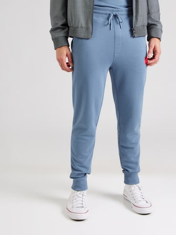 HUGO Tapered Broek 'Doak212' in Blauw: voorkant