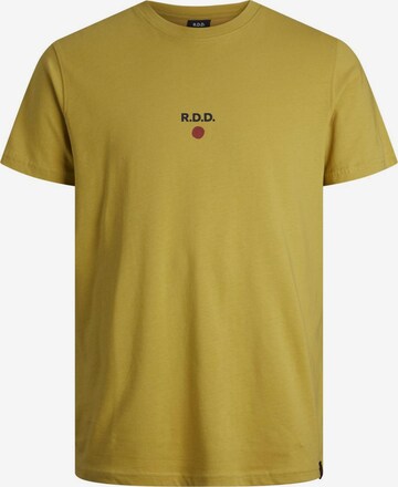 R.D.D. ROYAL DENIM DIVISION Shirt in Yellow: front