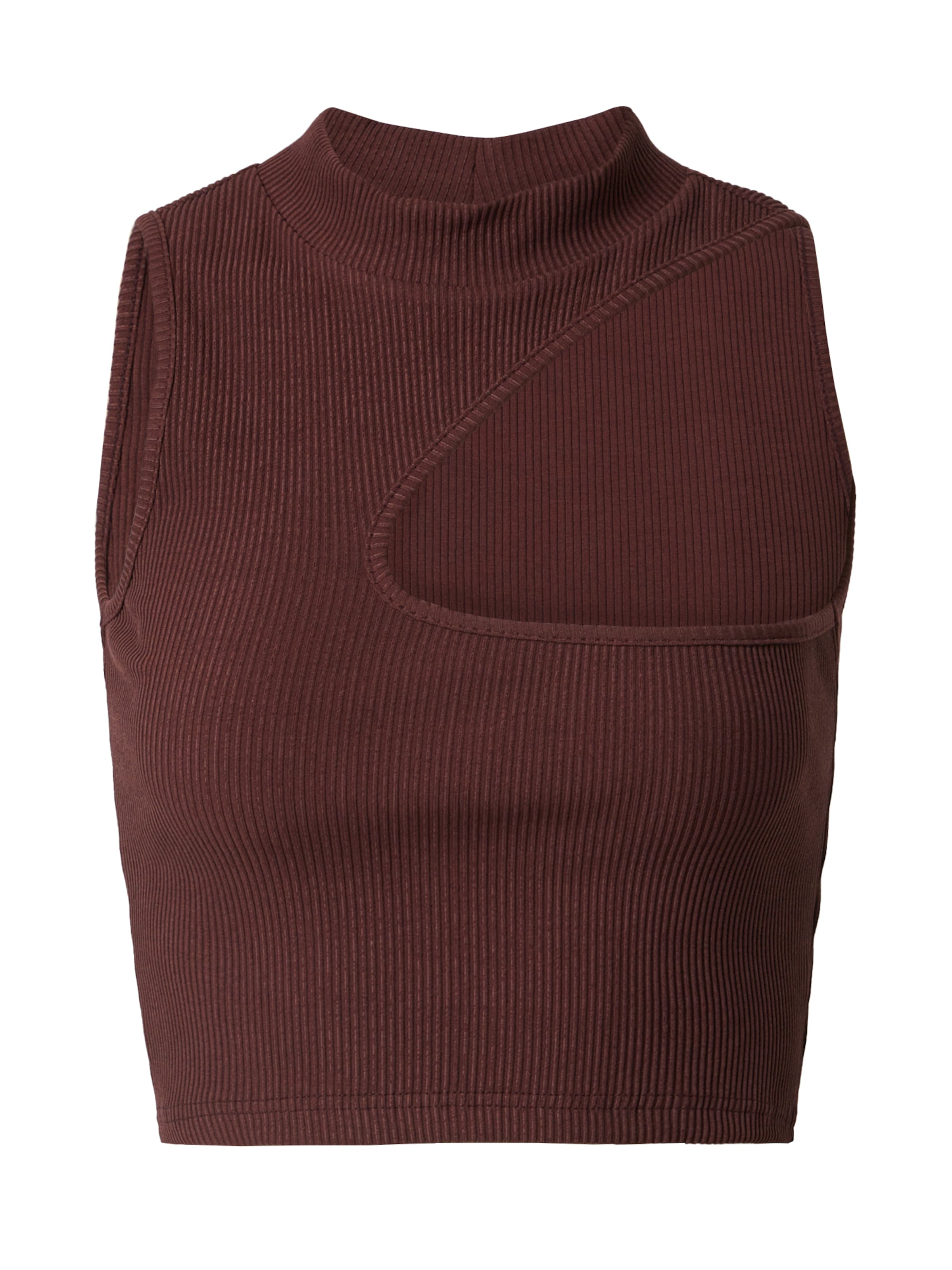 brūns ABOUT YOU x Sofia Tsakiridou Topiņš 'Shirin': no priekšpuses