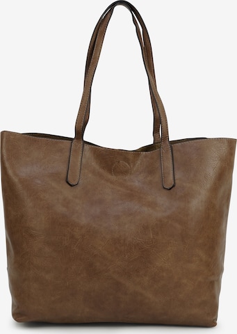 HARPA Shopper in Brown: front