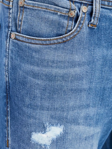 JACK & JONES Slimfit Jeans '12148933' i blå