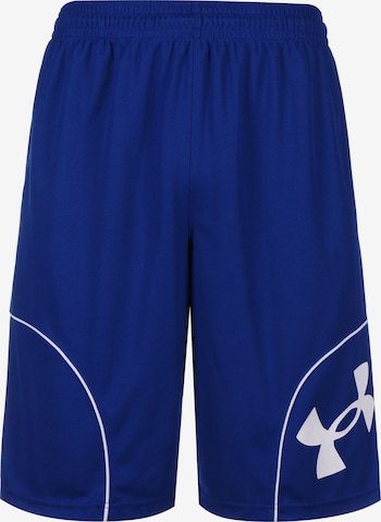 Loosefit Pantalon de sport 'Perimeter' UNDER ARMOUR en bleu : devant