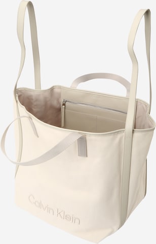 Calvin Klein Shopper táska - bézs