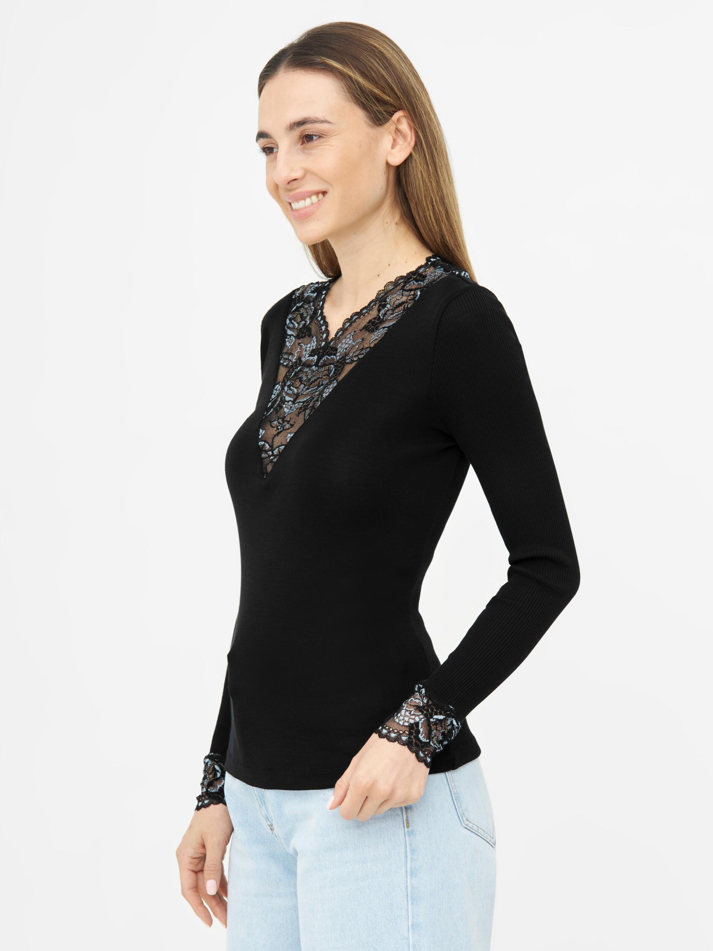 TOOche Shirt 'Noir Enchant' in Black