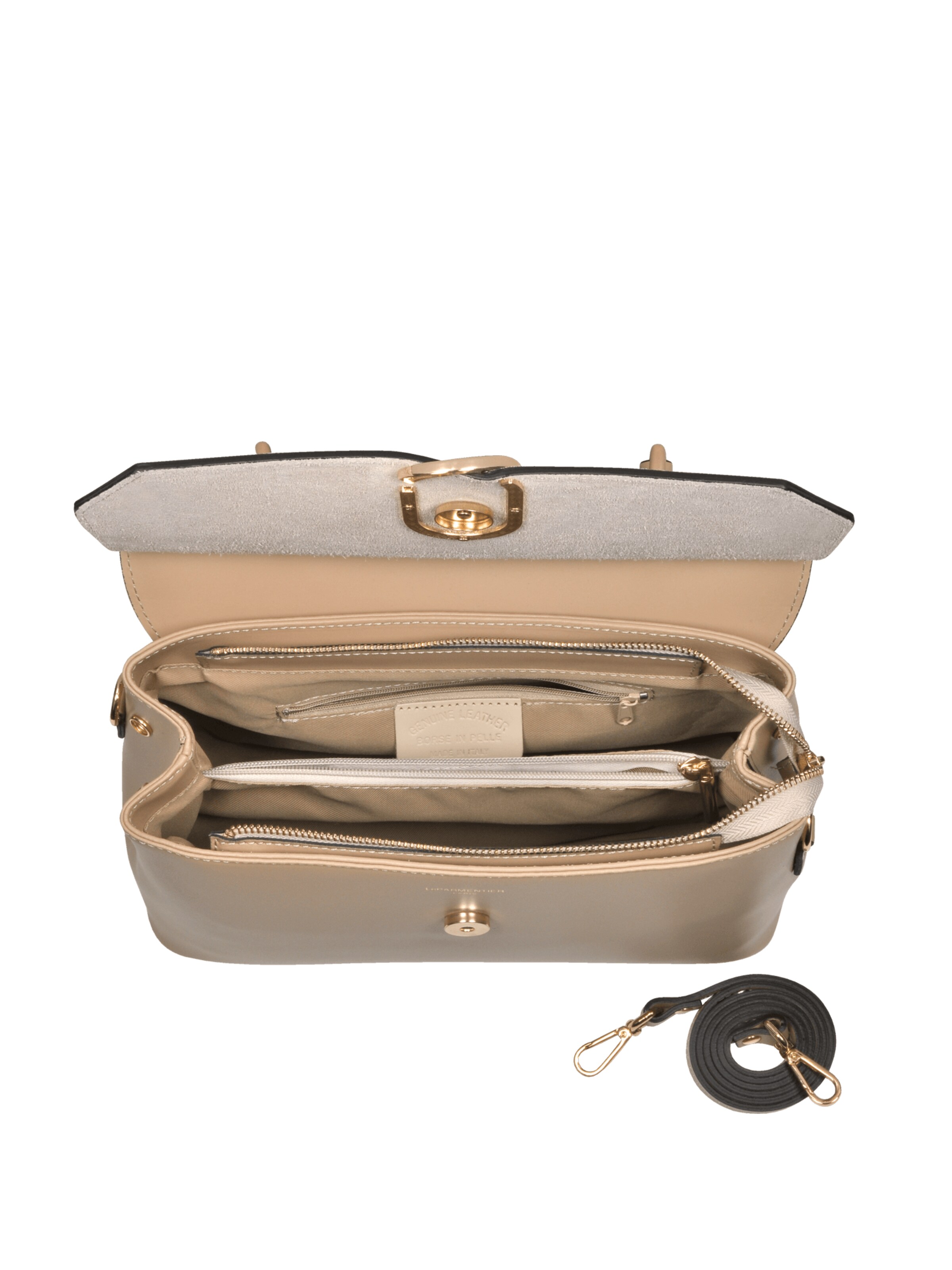 LeParmentier - Bolso de mano 'Thais' en beige