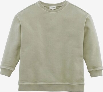 hessnatur Sweatshirt in Groen: voorkant