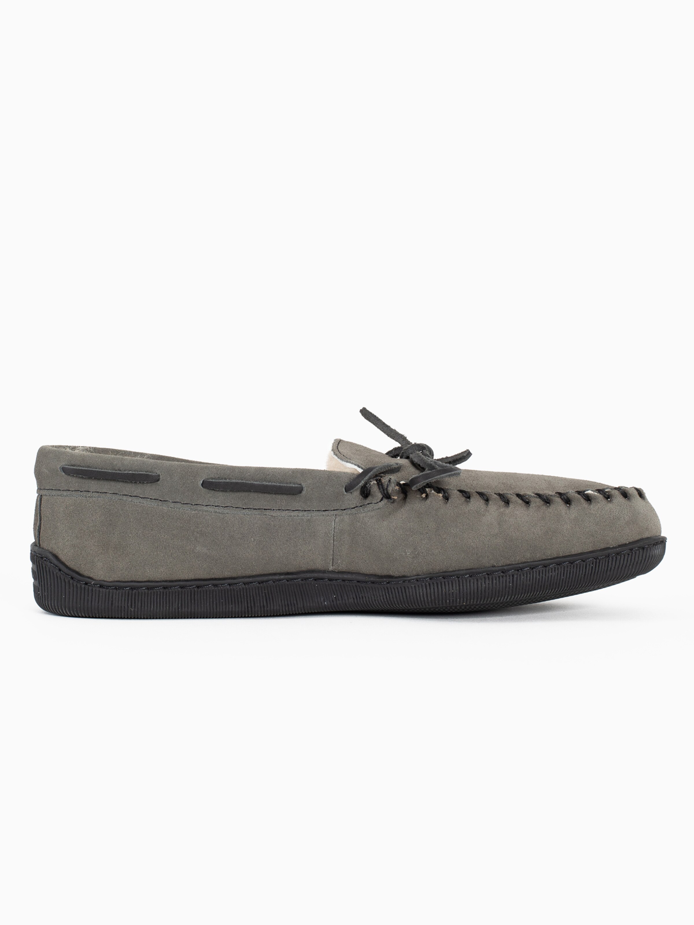 Minnetonka Mokassin in Grau