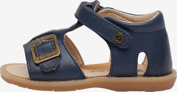 NATURINO Open shoes 'QUARZO' in Blue: front