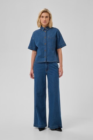 My Essential Wardrobe - Loosefit Vaquero en azul
