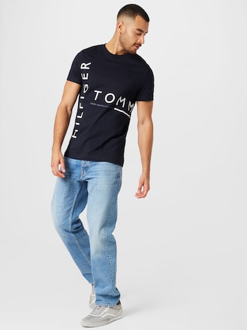 TOMMY HILFIGER T-Shirt in Blau