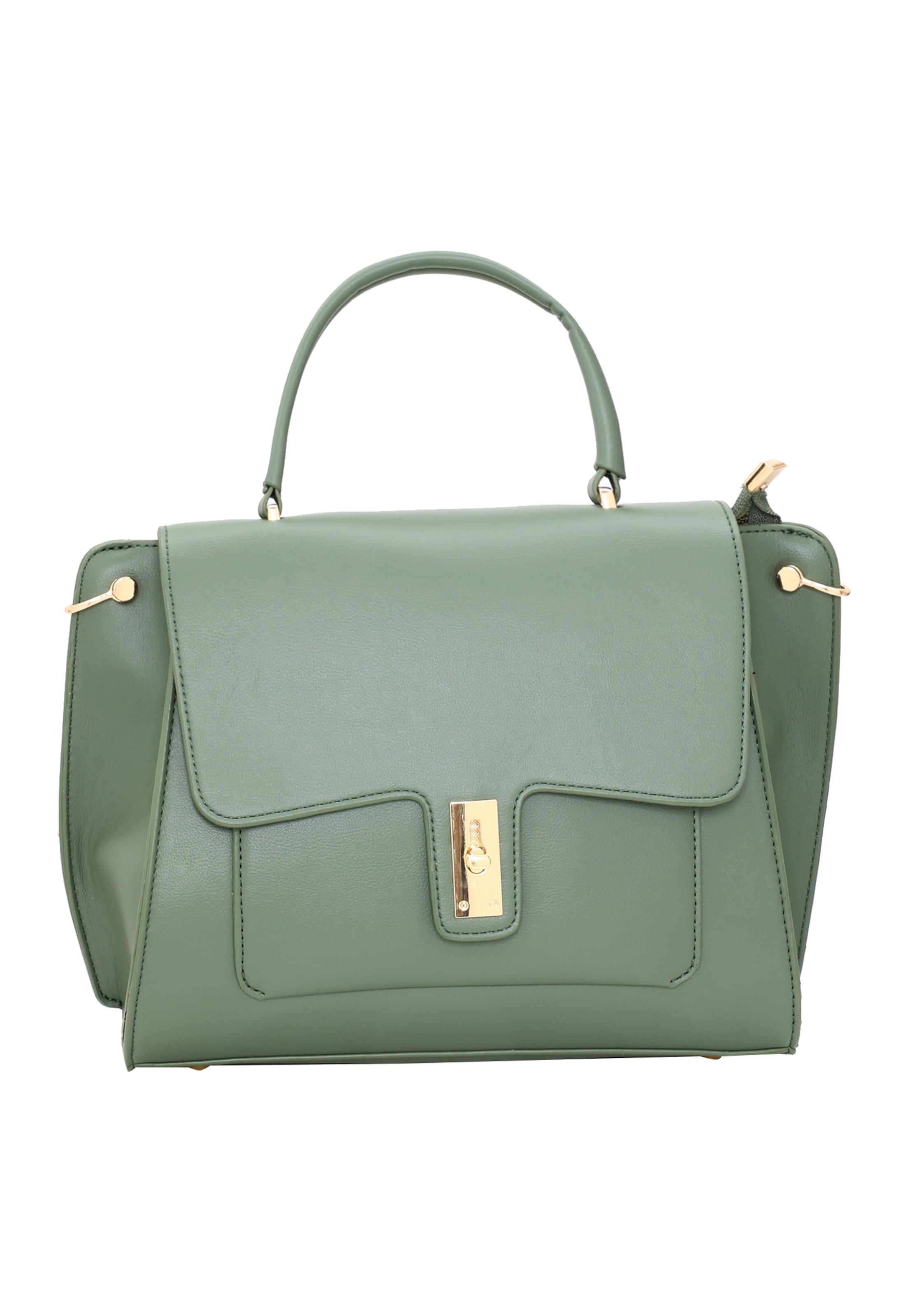 Usha Handbag in Green: front