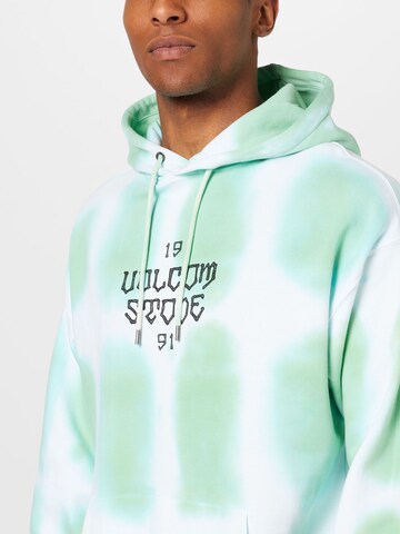 Volcom Sweatshirt 'Trippin' in Grün
