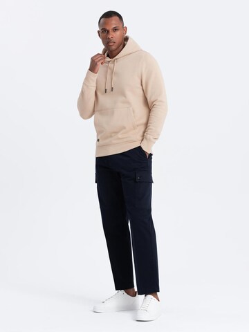 Ombre Sweatshirt 'OM-SSBN-0161' in Beige