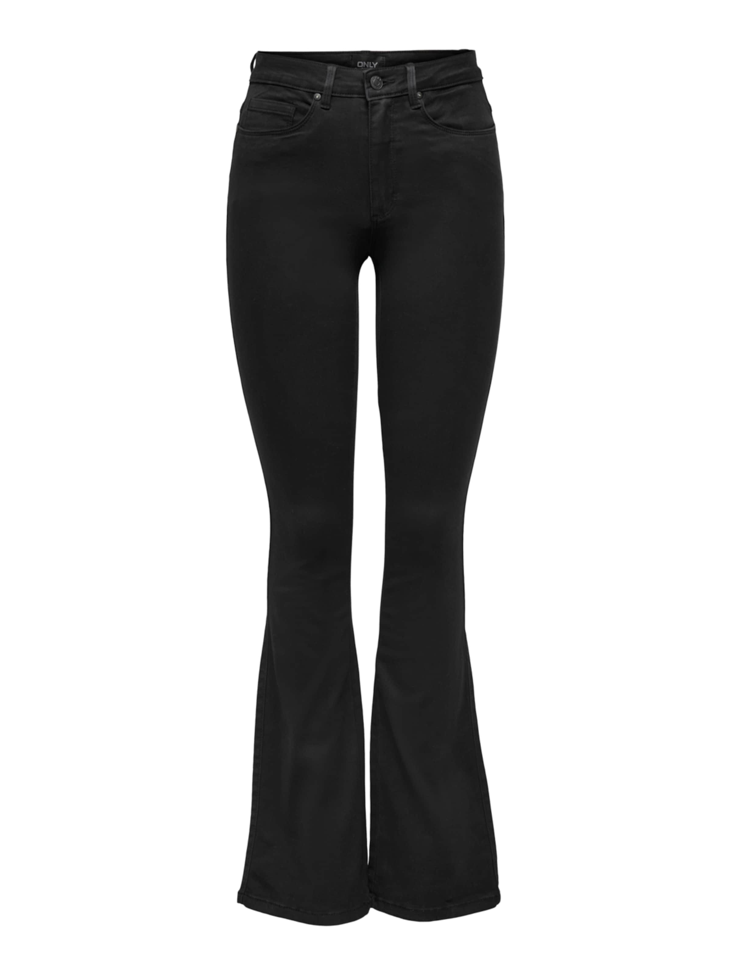 ONLY Flared Jeans in Black: front