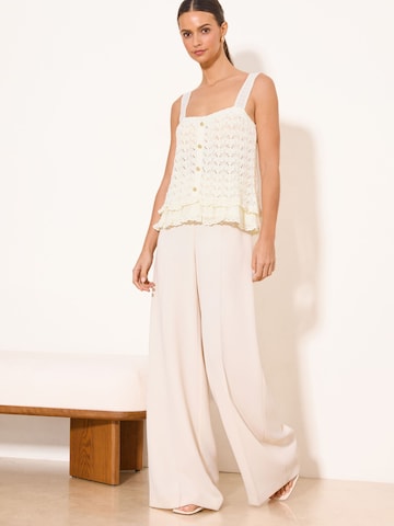 Lipsy Gebreide top in Beige