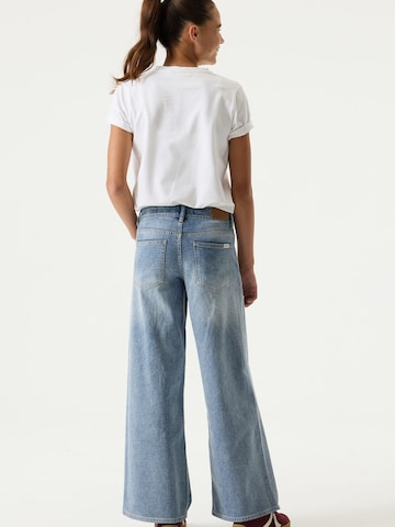 GARCIA Wide leg Jeans i blå