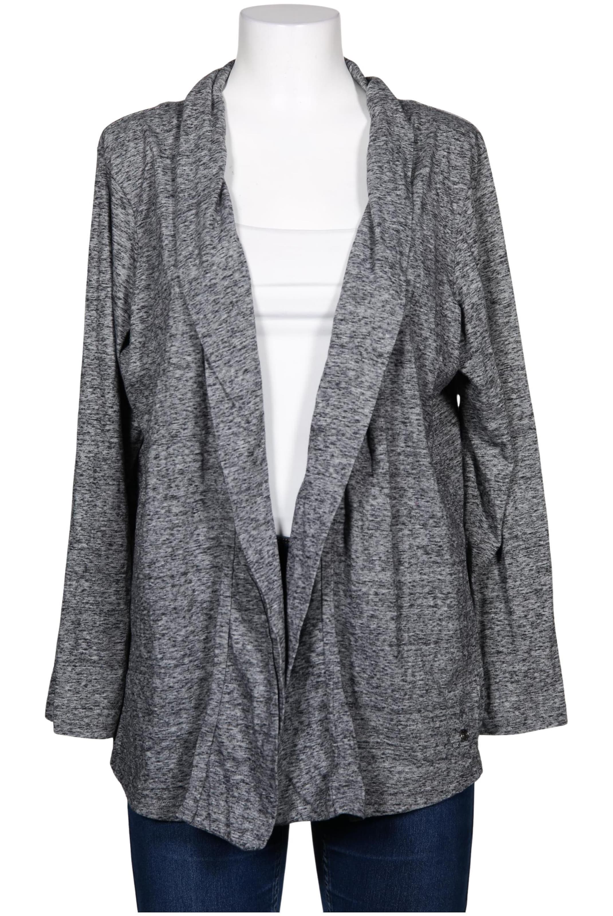CECIL Strickjacke XL in Grau: Vorderseite
